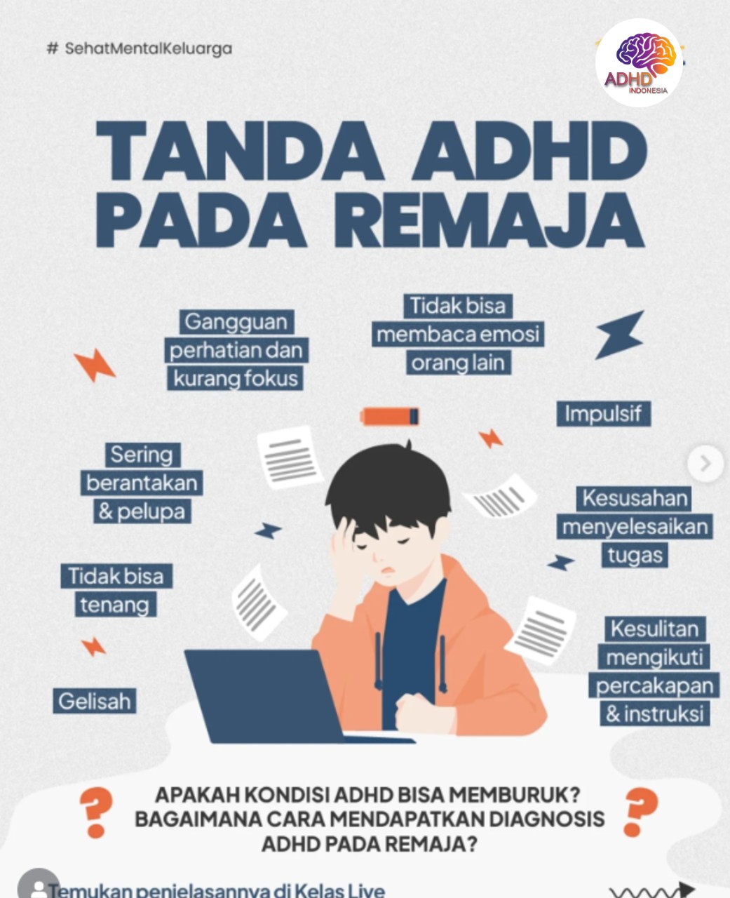 Screening ADHD Non-Diagnostik: Edukasi Awal bagi Orang Tua di Kabupaten Sijunjung